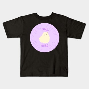 Curl Boss Kids T-Shirt